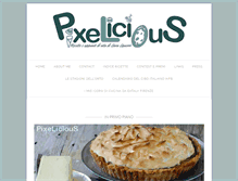 Tablet Screenshot of pixelicious.it